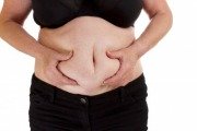 Woman with insulin resistance belly fat loss problem
