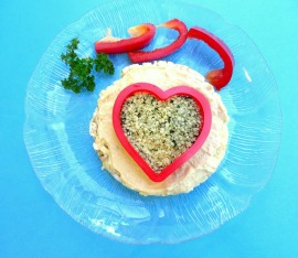 Color and seeds -- yummy healthy snacks for kids